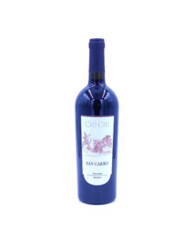 SAN CARRO CIU’ CIU’ VINO ROSSO MARCHE BIO VEGAN CL. 75